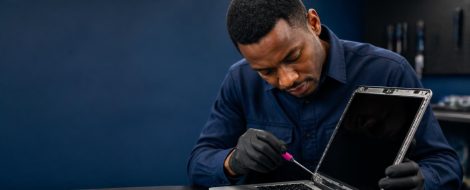 Laptop hinge and case repair in Enugu at Simplus Technology Ltd